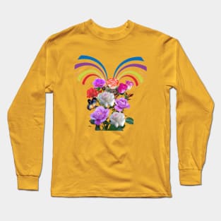 nice flowers art Long Sleeve T-Shirt